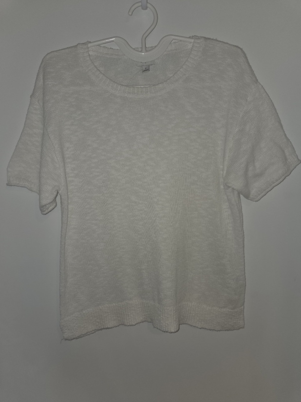 J.Crew Crew Neck Cream